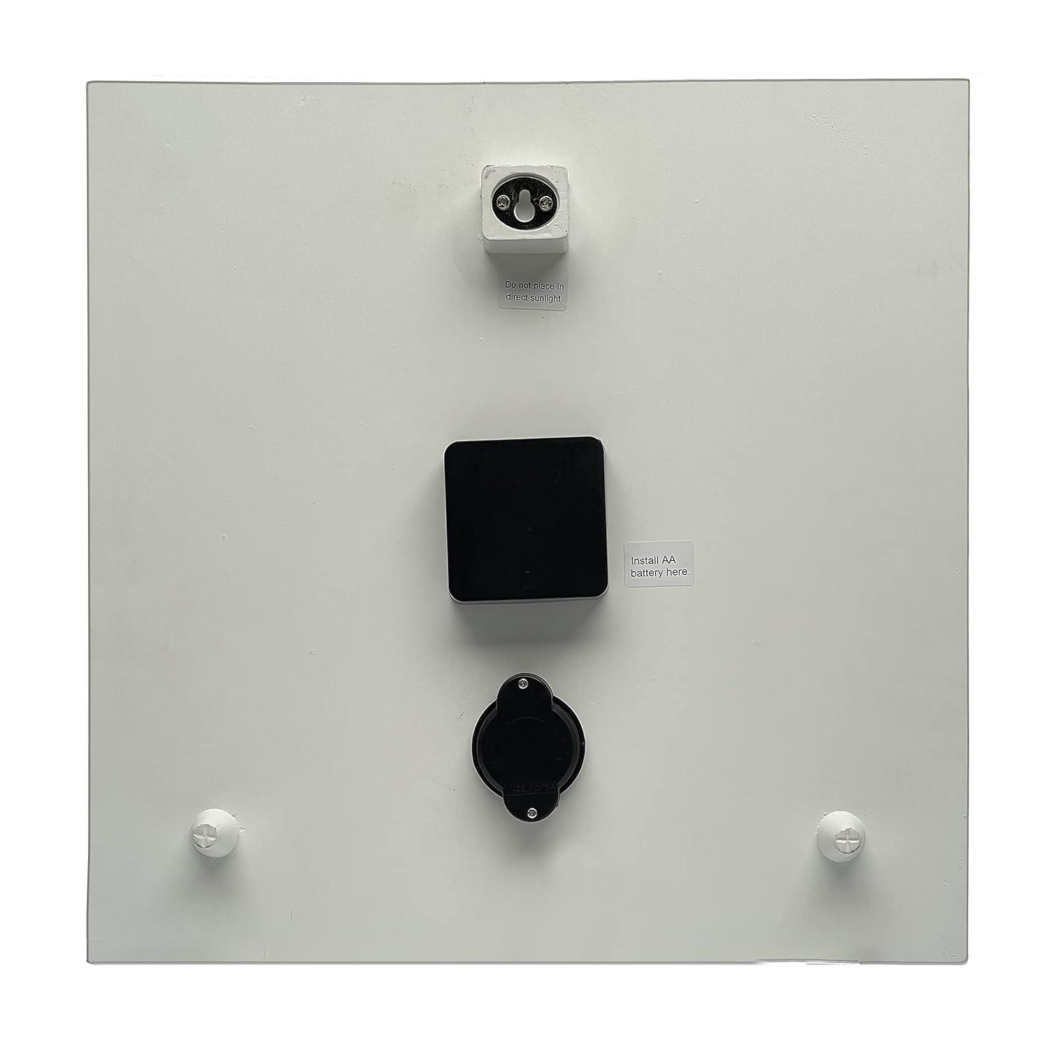 Taylor Summertime Poly Resin Clock and Thermometer,14 Inch, Blue & Reviews | Wayfair