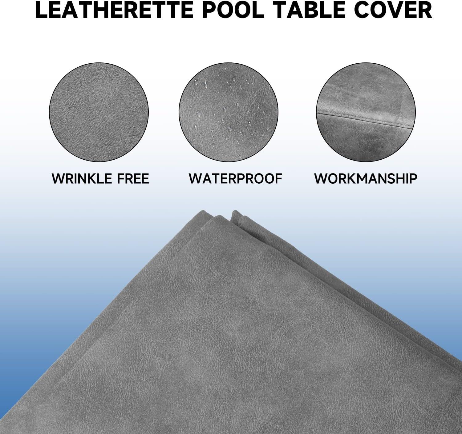 GSE Games & Sports Expert Leather / Faux Leather Pool Table Covers & Accessories