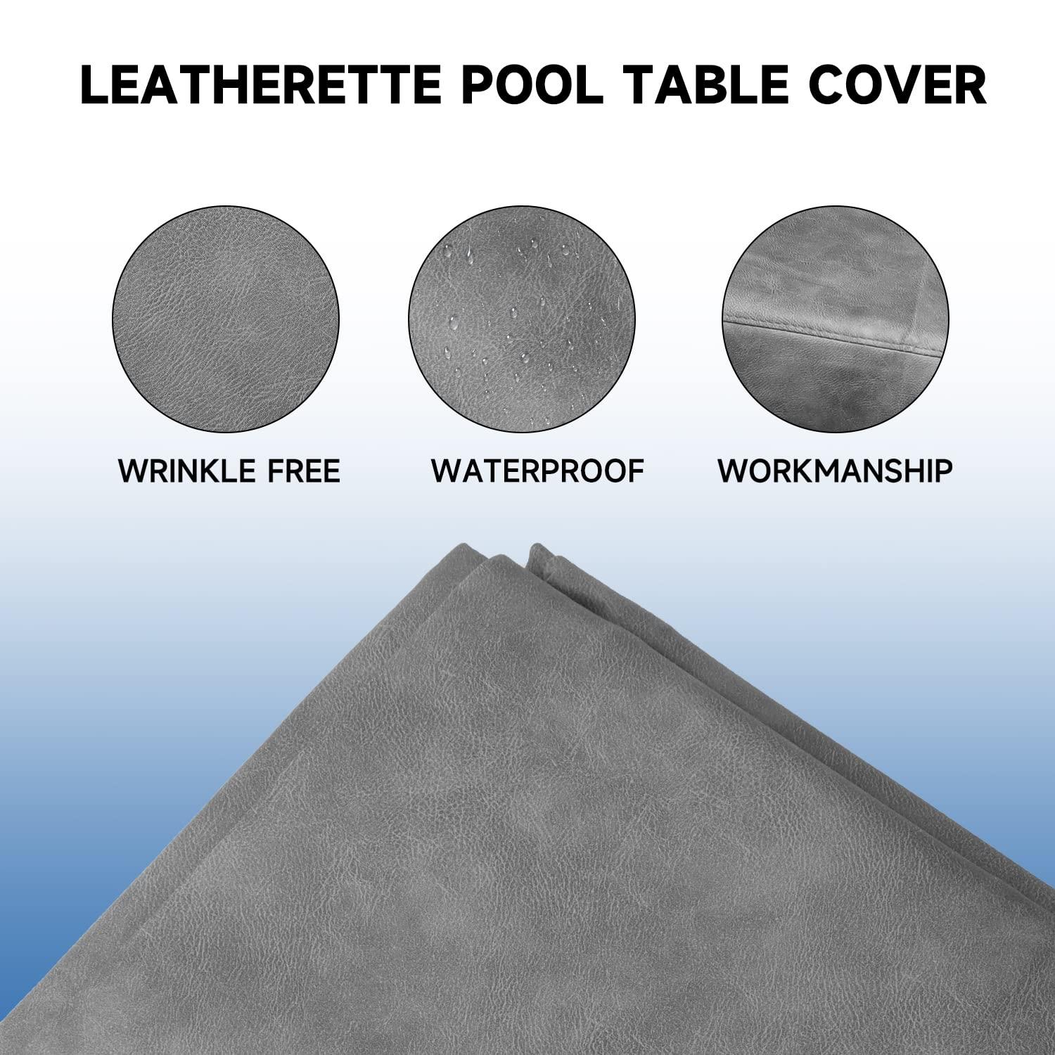 GSE Games & Sports Expert Leather / Faux Leather Pool Table Covers & Accessories