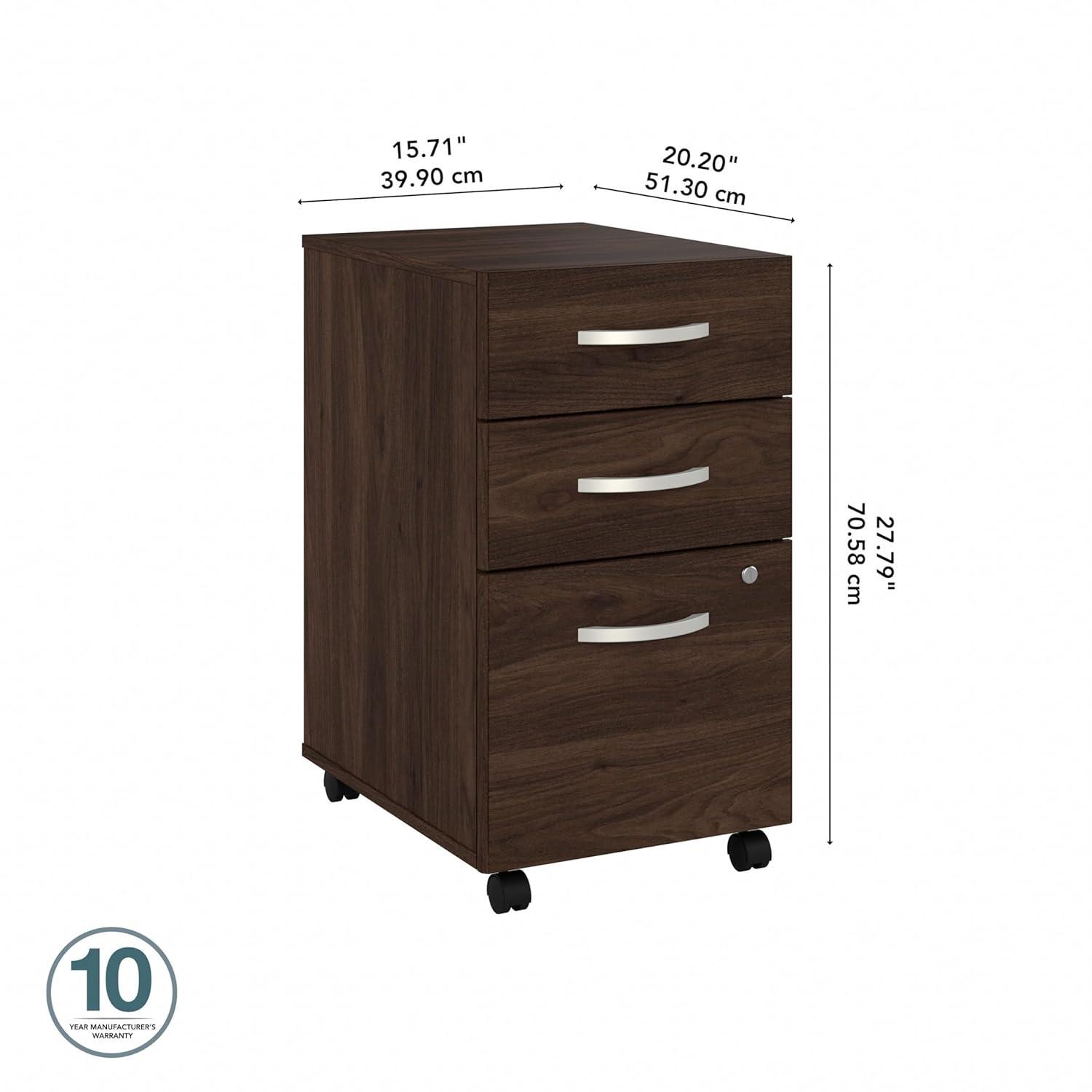 Studio C 16'' Wide 3 -Drawer File Cabinet
