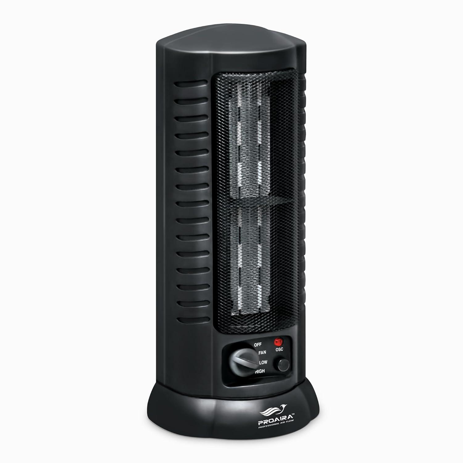 Proaira 750 Watt 5120 BTU Electric Tower Space Heater
