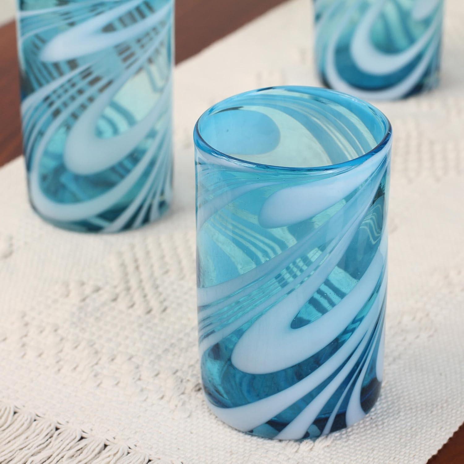 15oz. Handmade Drinking Glass Set