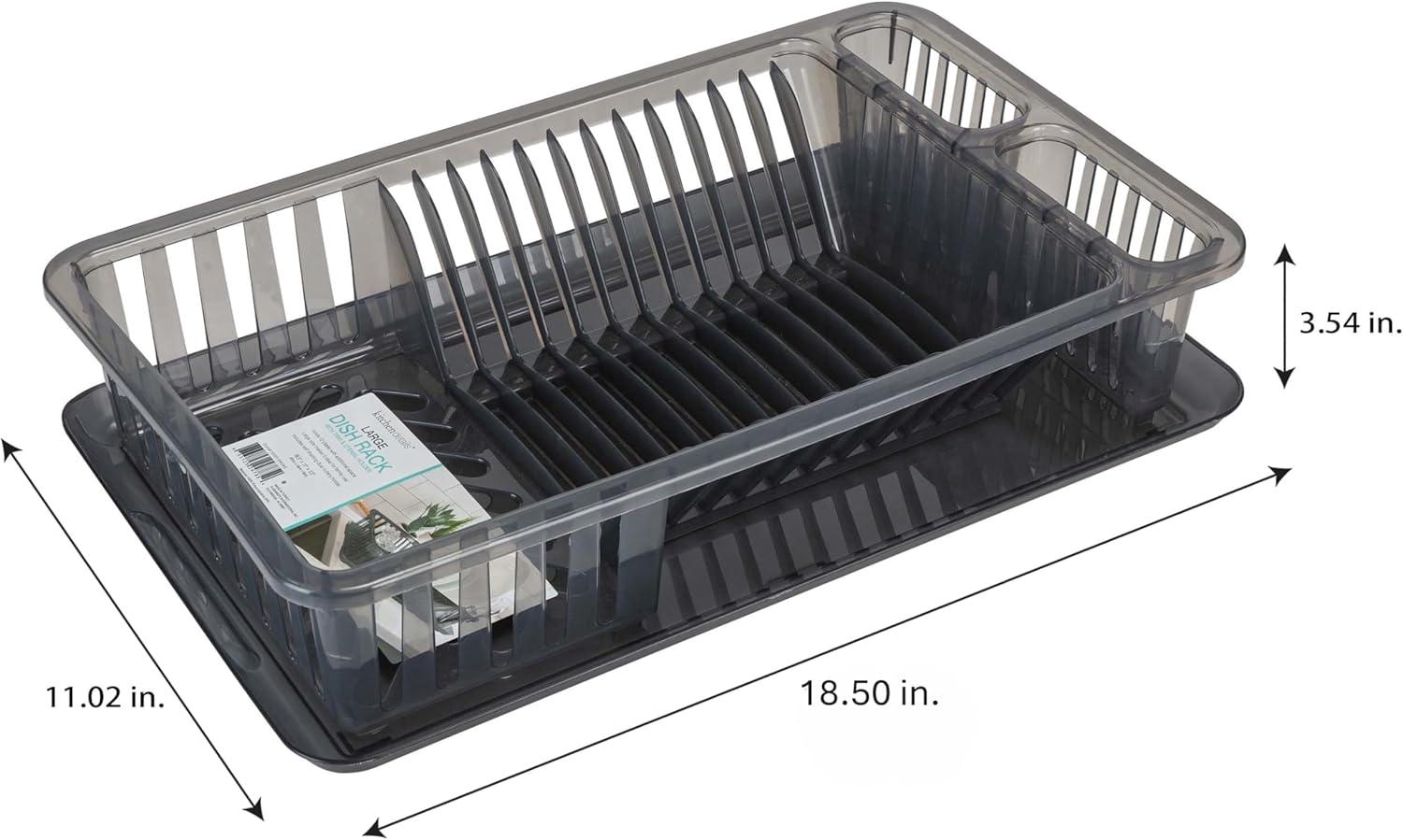 Kitchen Details Plastic In Sink Dish Rack