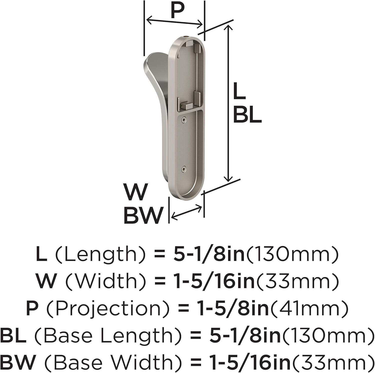 Unison Contemporary Single Prong Decorative Wall Hook