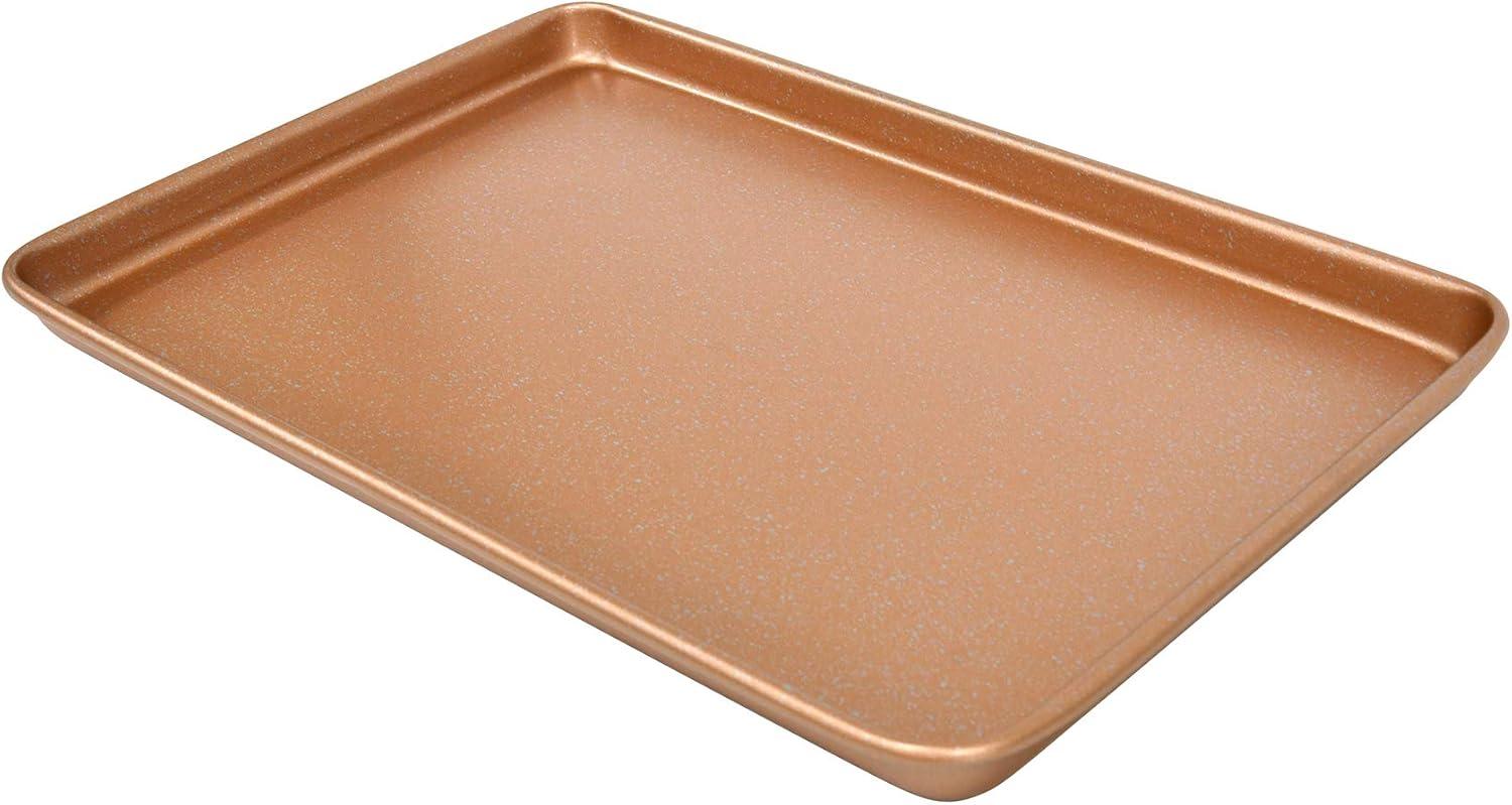 Cookie Sheet Ultimate 15" x 10" Rose Gold Granite