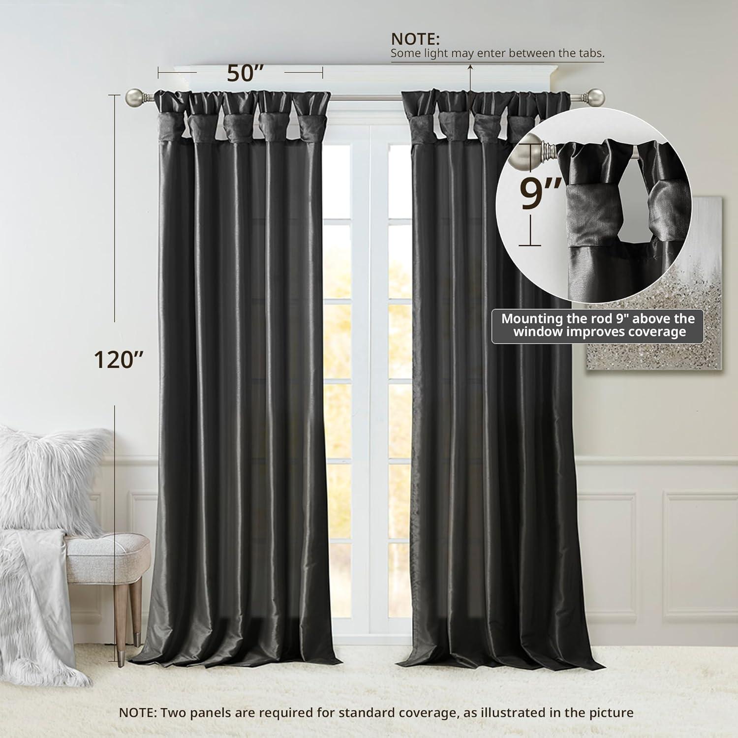 Polyester Single Curtain Panel Panel