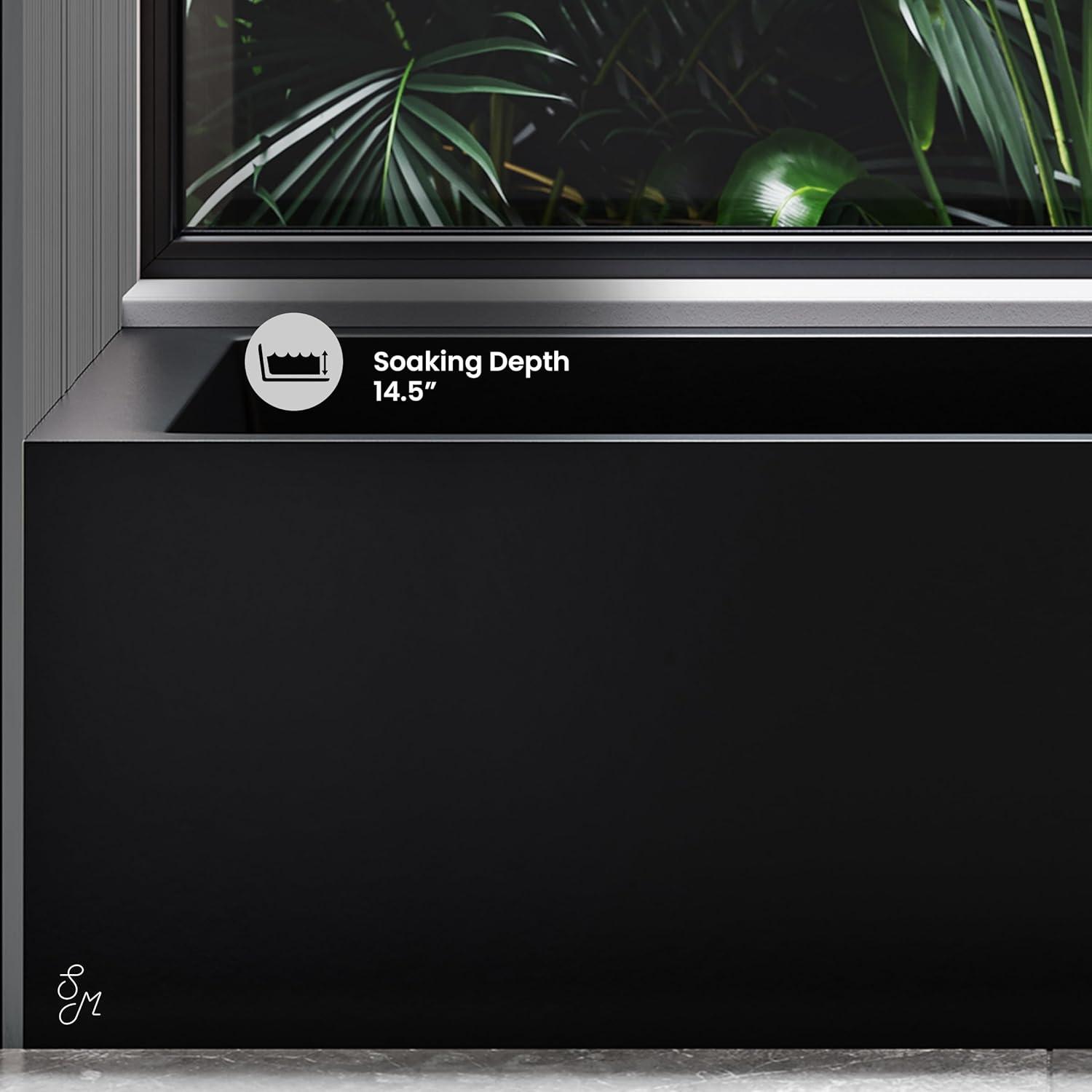 Voltaire 60" x 32" Alcove Bathtub with Apron