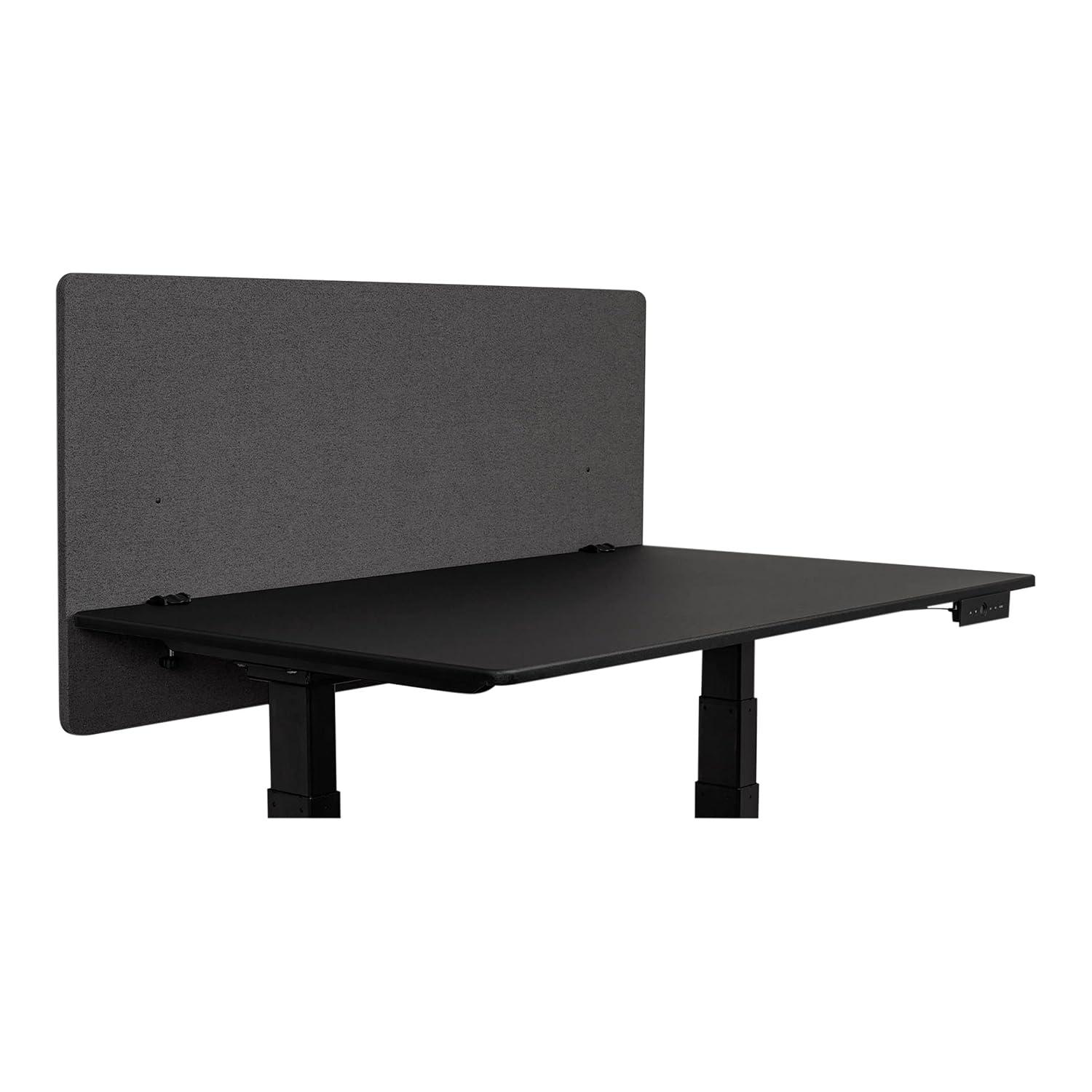Stand Up Desk Store Fabric 3 Panel Desk Partition