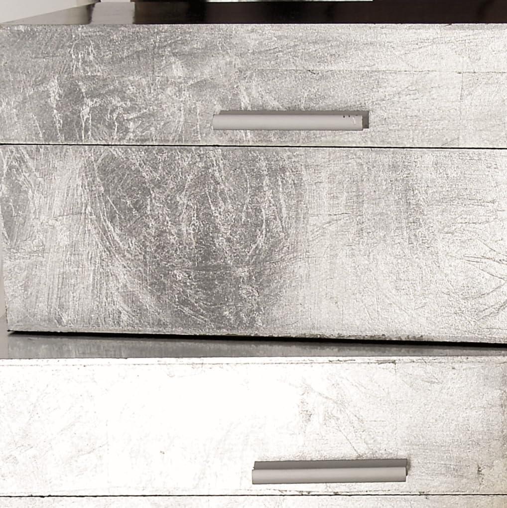 CosmoLiving by Cosmopolitan Wooden Decorative Box with Textured Foiled Exterior Set
