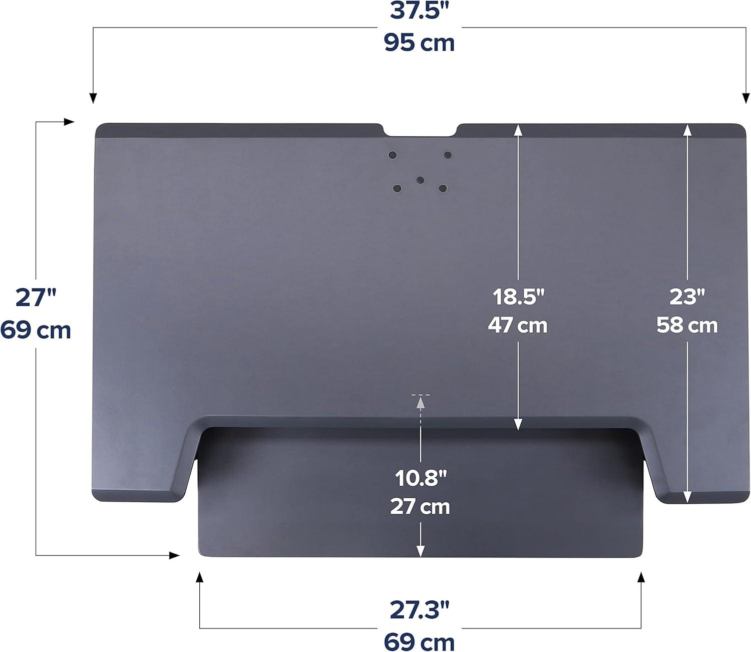 Ergotron WorkFit-TL Adjustable Sit to Stand Standing Desk Workstation Converter