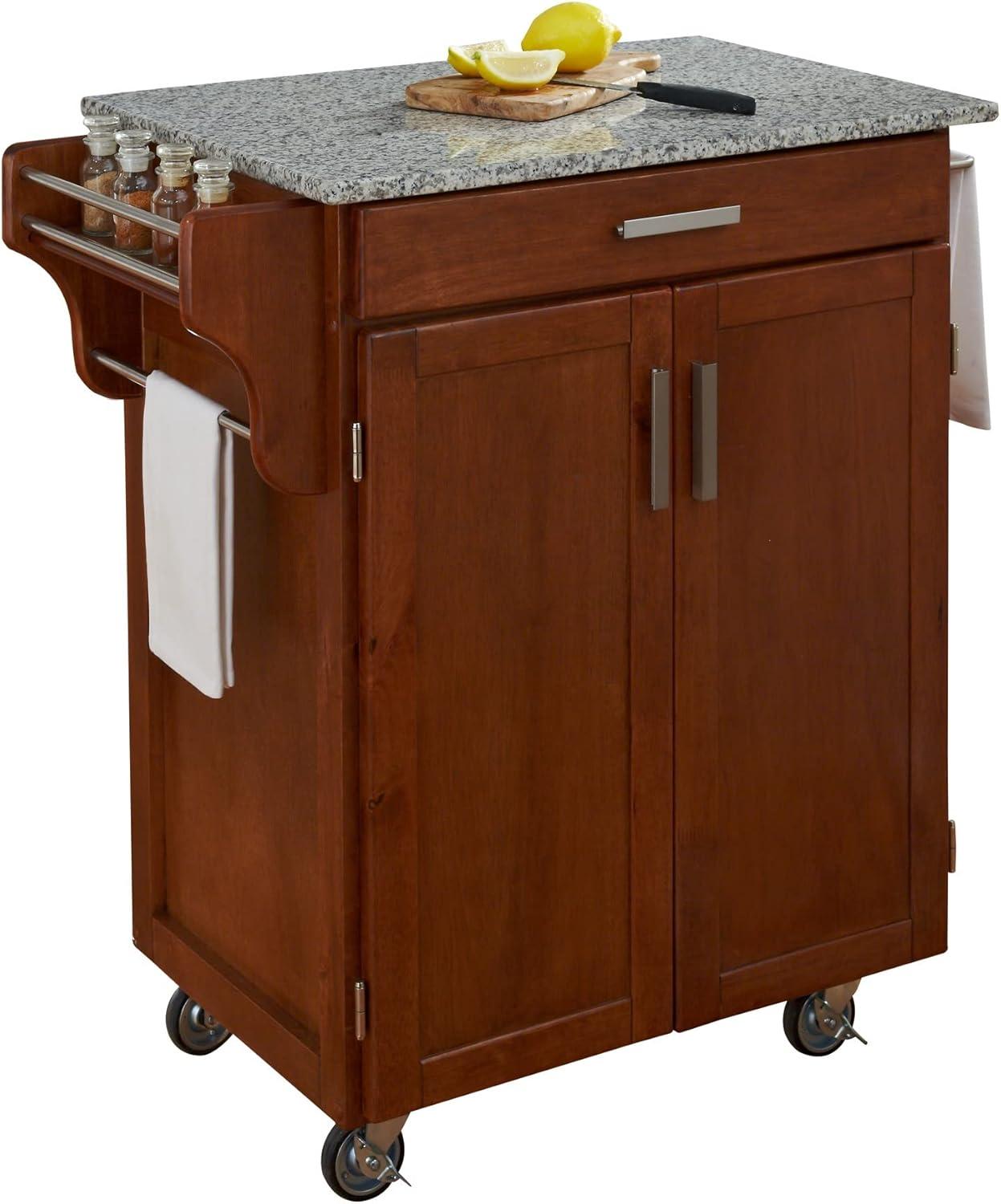 Cuisine Kitchen Cart Black Base - Home Styles