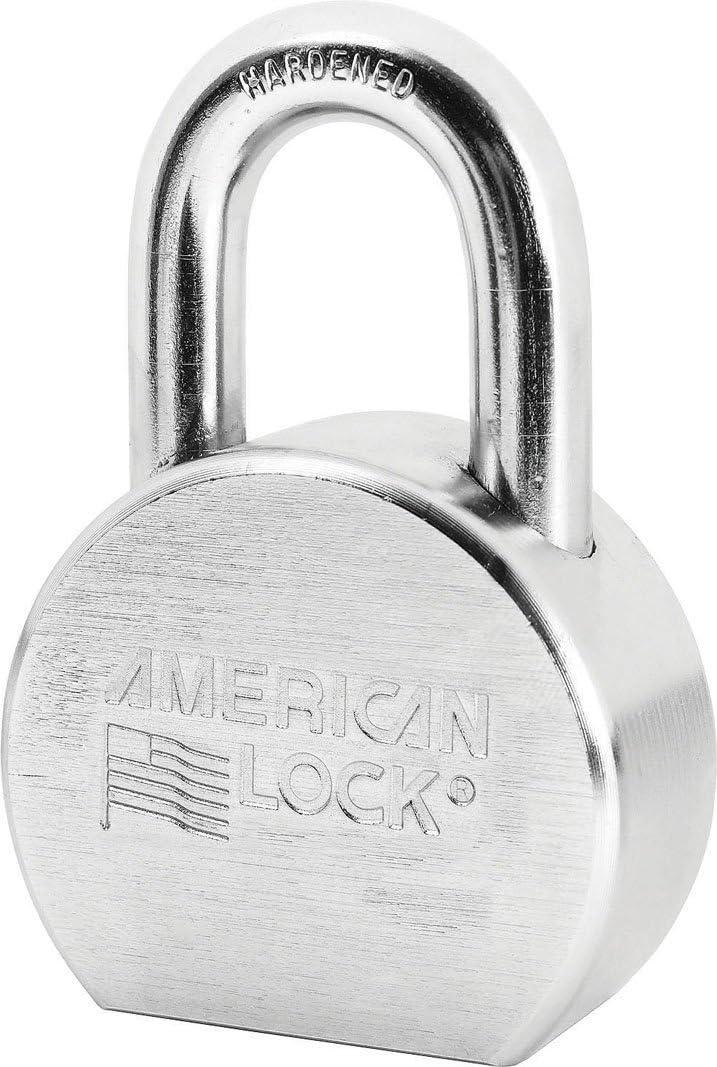 American Lock 2-1/2" Hardened Steel Keyed Padlock