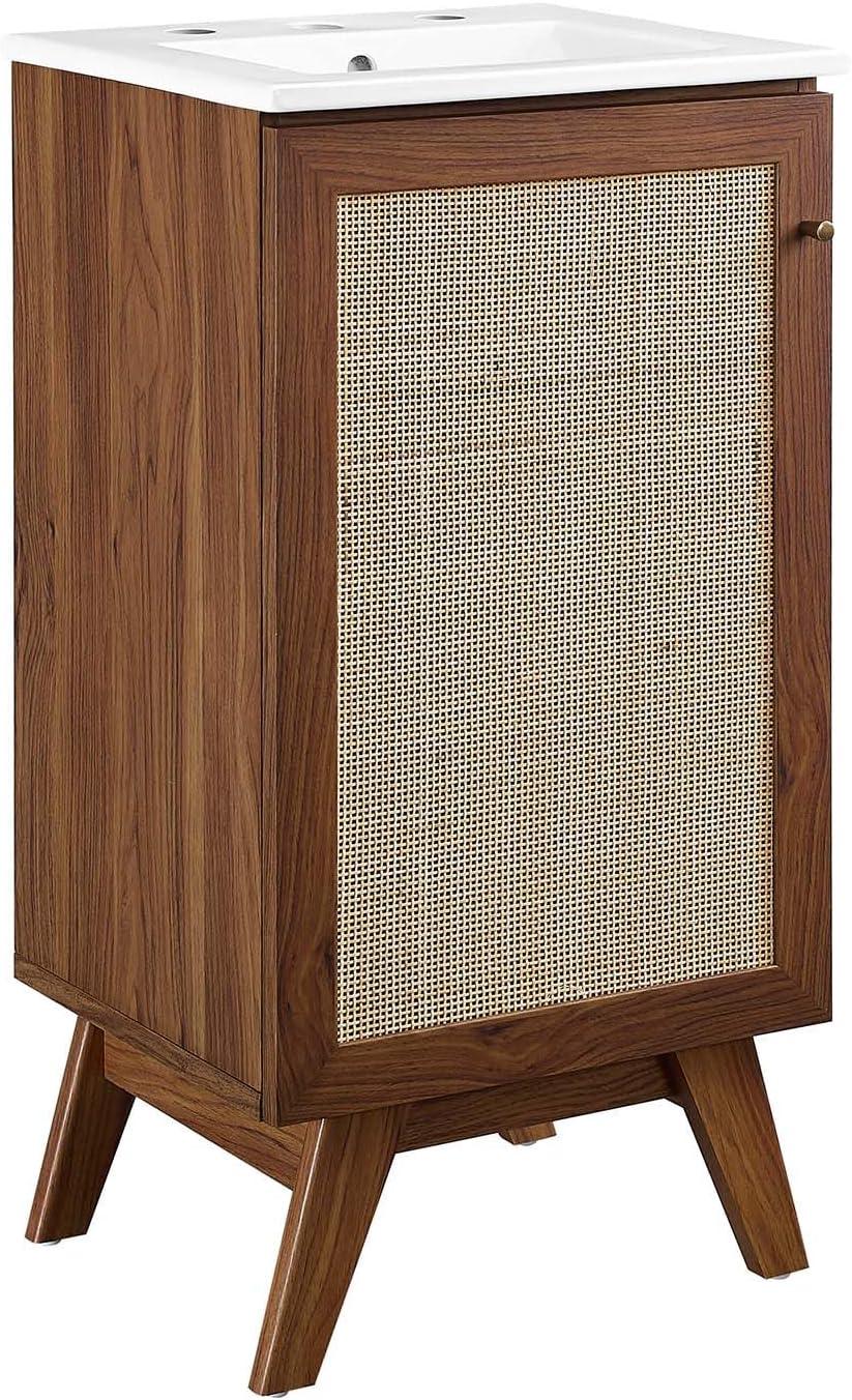 Modway Modway Soma 30'' Free Standing Single Bathroom Vanity with Manufactured Wood Top