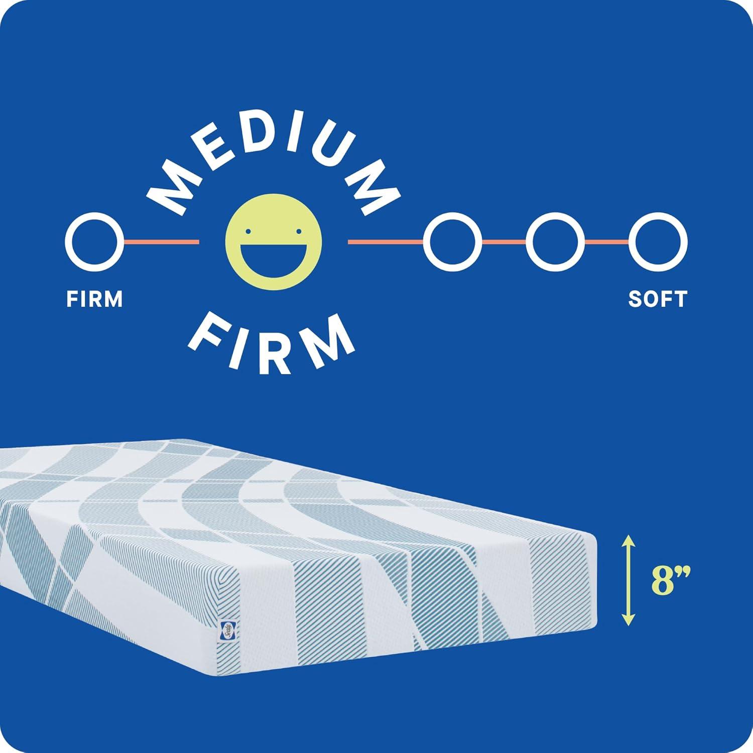 Sealy Dreamlife 8” Medium-Firm Foam Mattress-in-a-Box