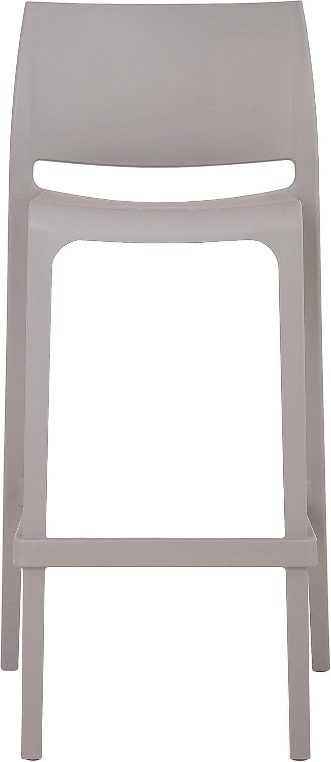 2pc Sensilla Stackable Counter Stools - Gray - Lagoon