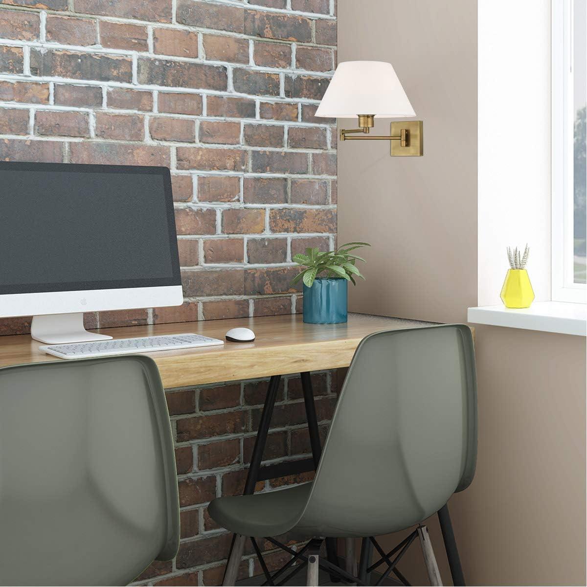 Livex Lighting 1 - Light Wall Light in  Antique Brass