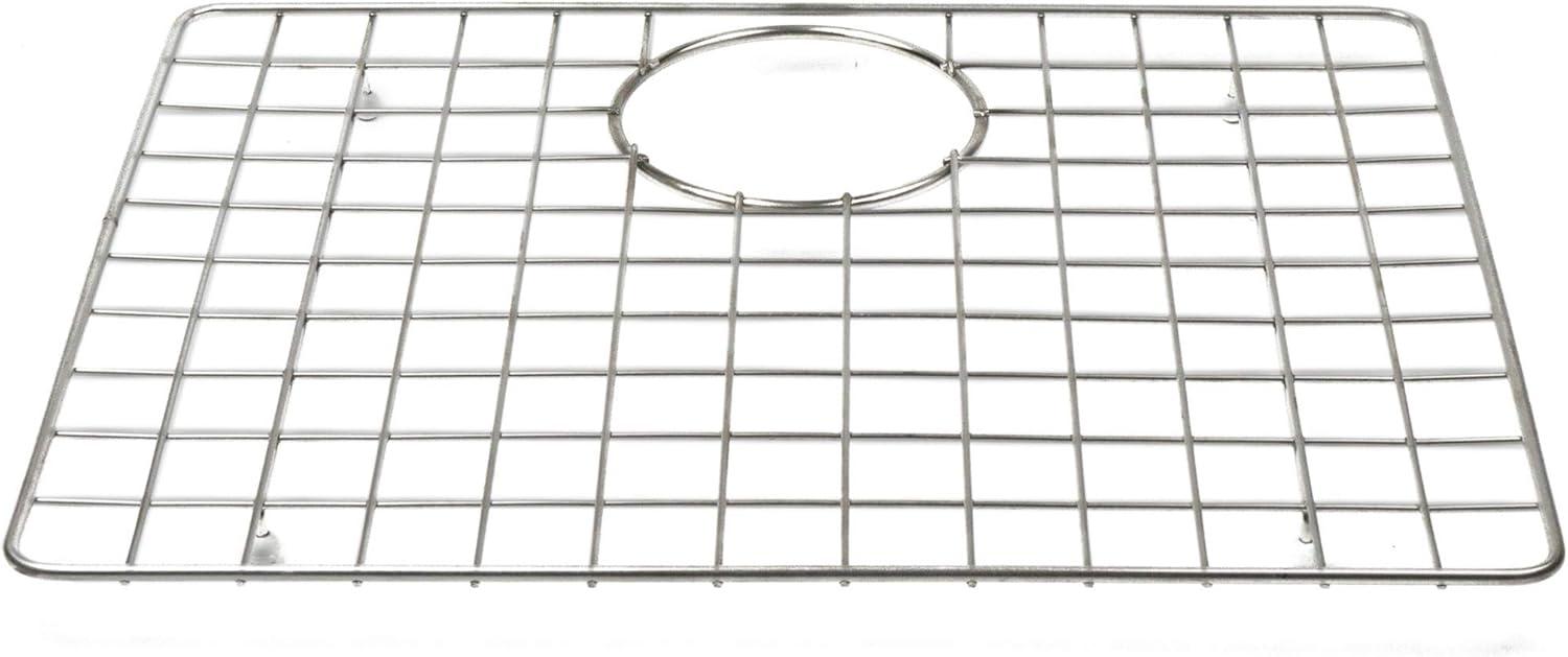 Brushed Stainless Steel Sink Grid with Plastic Feet