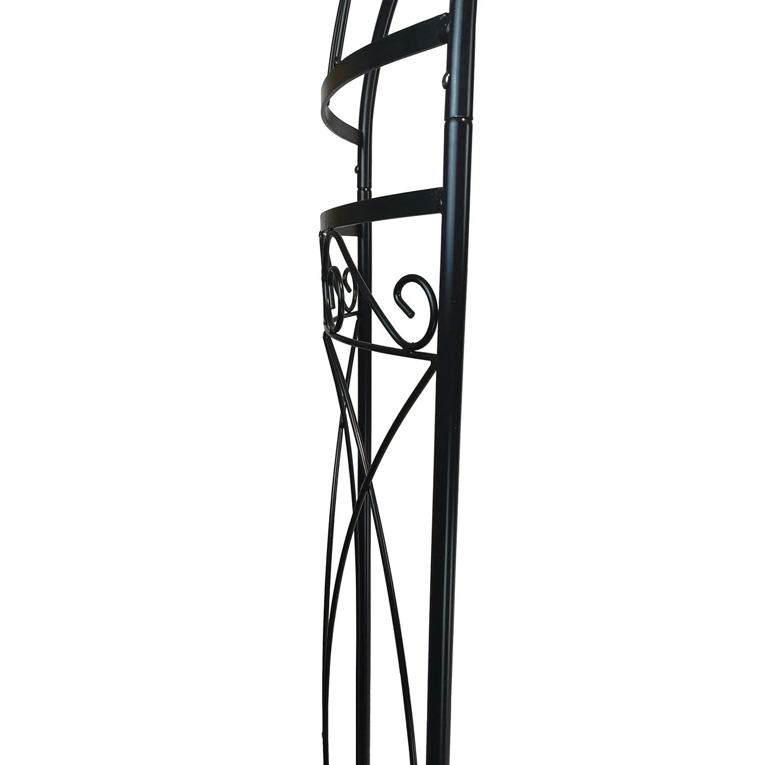 OUTOUR 87'' H x 14'' W Iron Arched Trellis