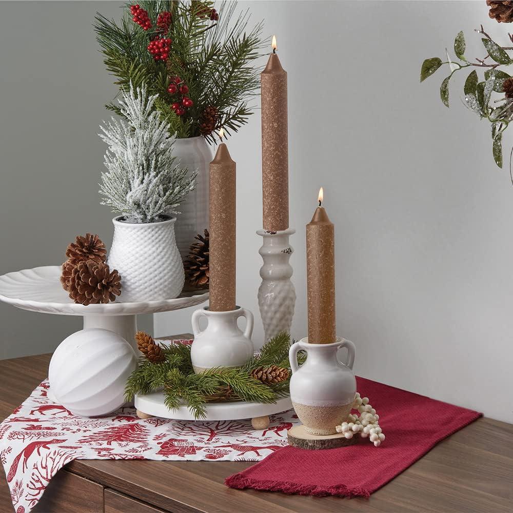 Root Candles Timberline Collenette Dinner Candle Taper (Set of 4)