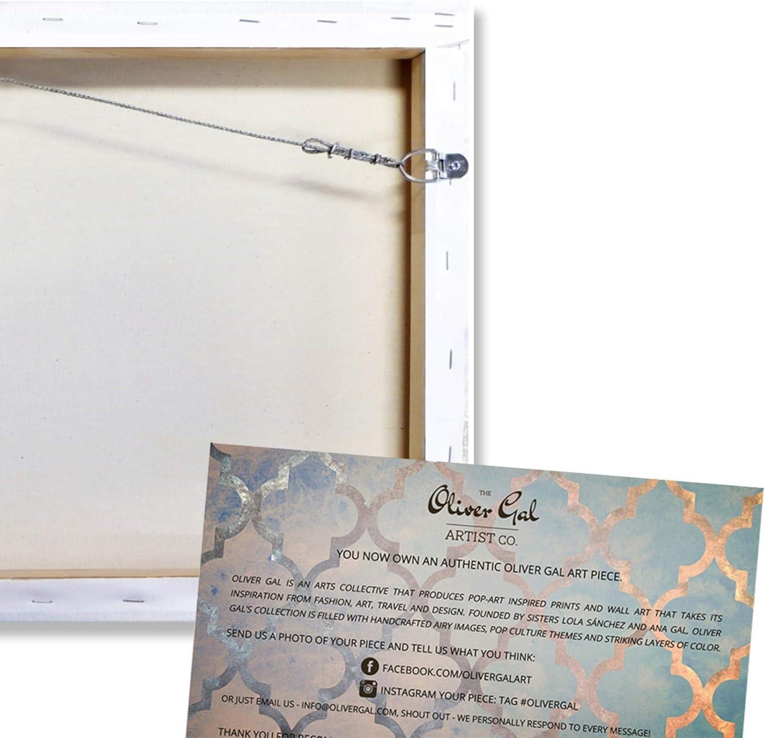 Oliver Gal Prints " Luxury Night Diamonds Classic Chandeliers "