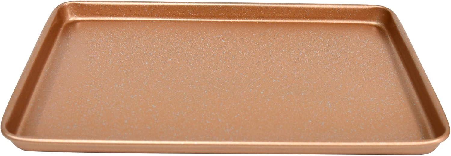 Cookie Sheet Ultimate 15" x 10" Rose Gold Granite