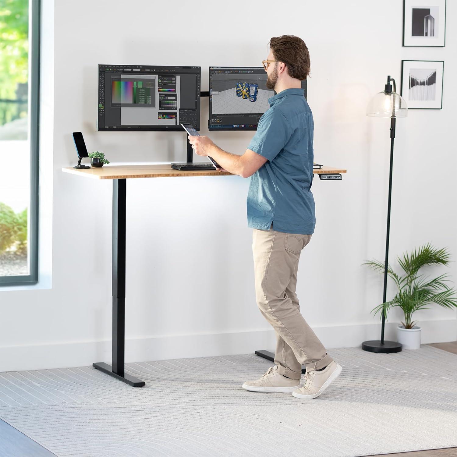 Vivo Universal Table Top for Sit to Stand Desk Frames