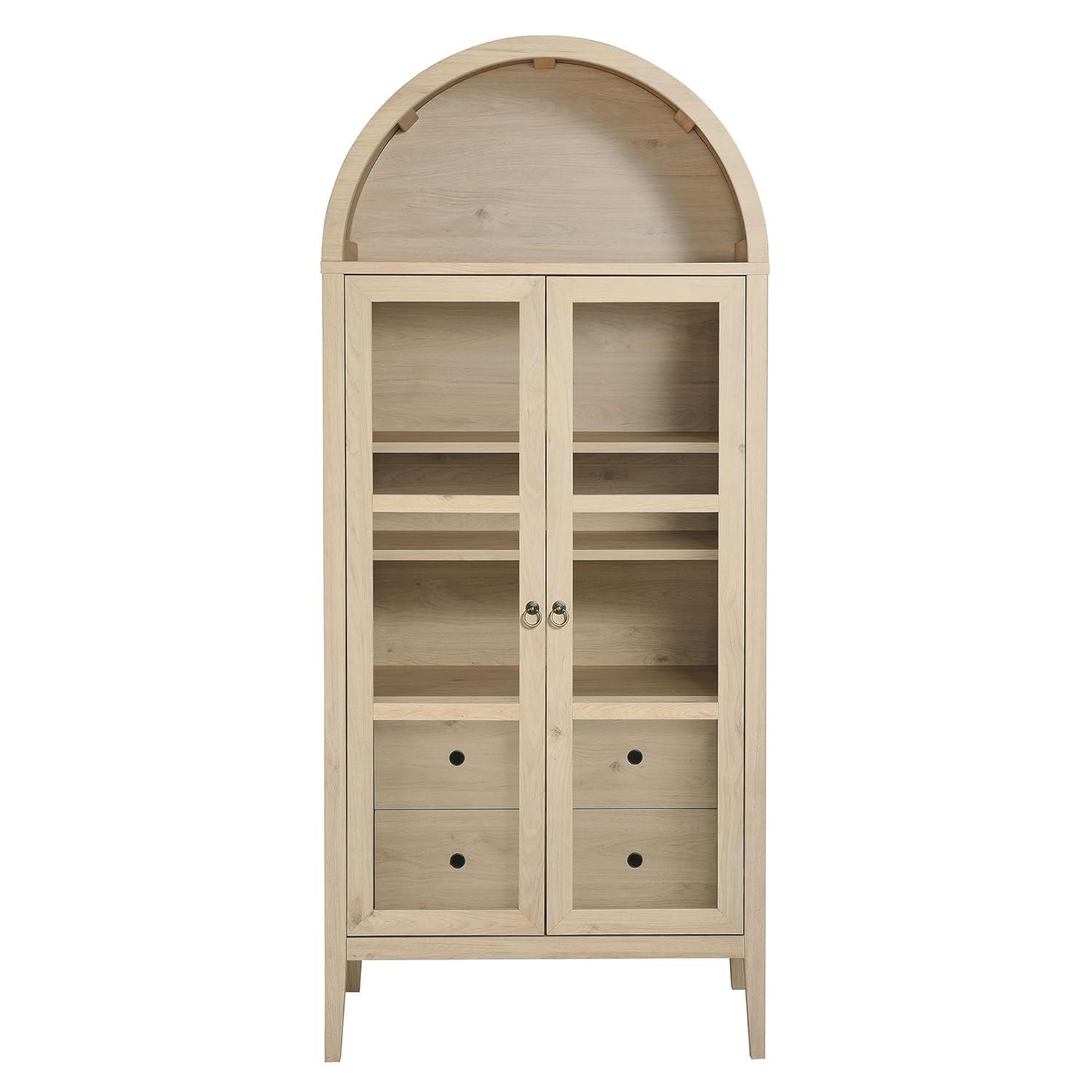 Modway Nolan Tall Arched Storage Display Cabinet