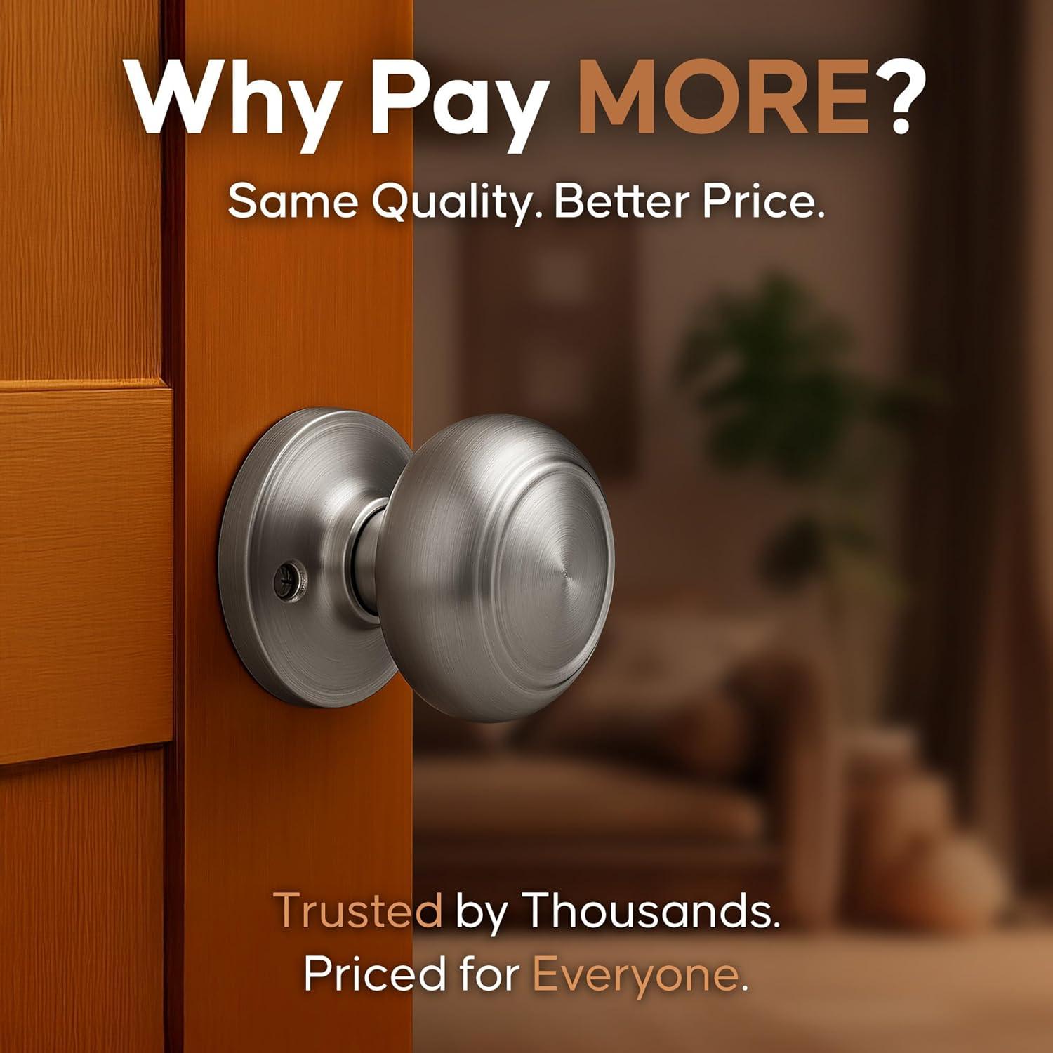 Colonial Passage Door Knob