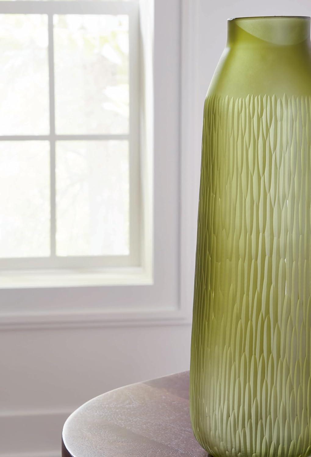 Signature Design by Ashley Scottyard Vase, Olive Green