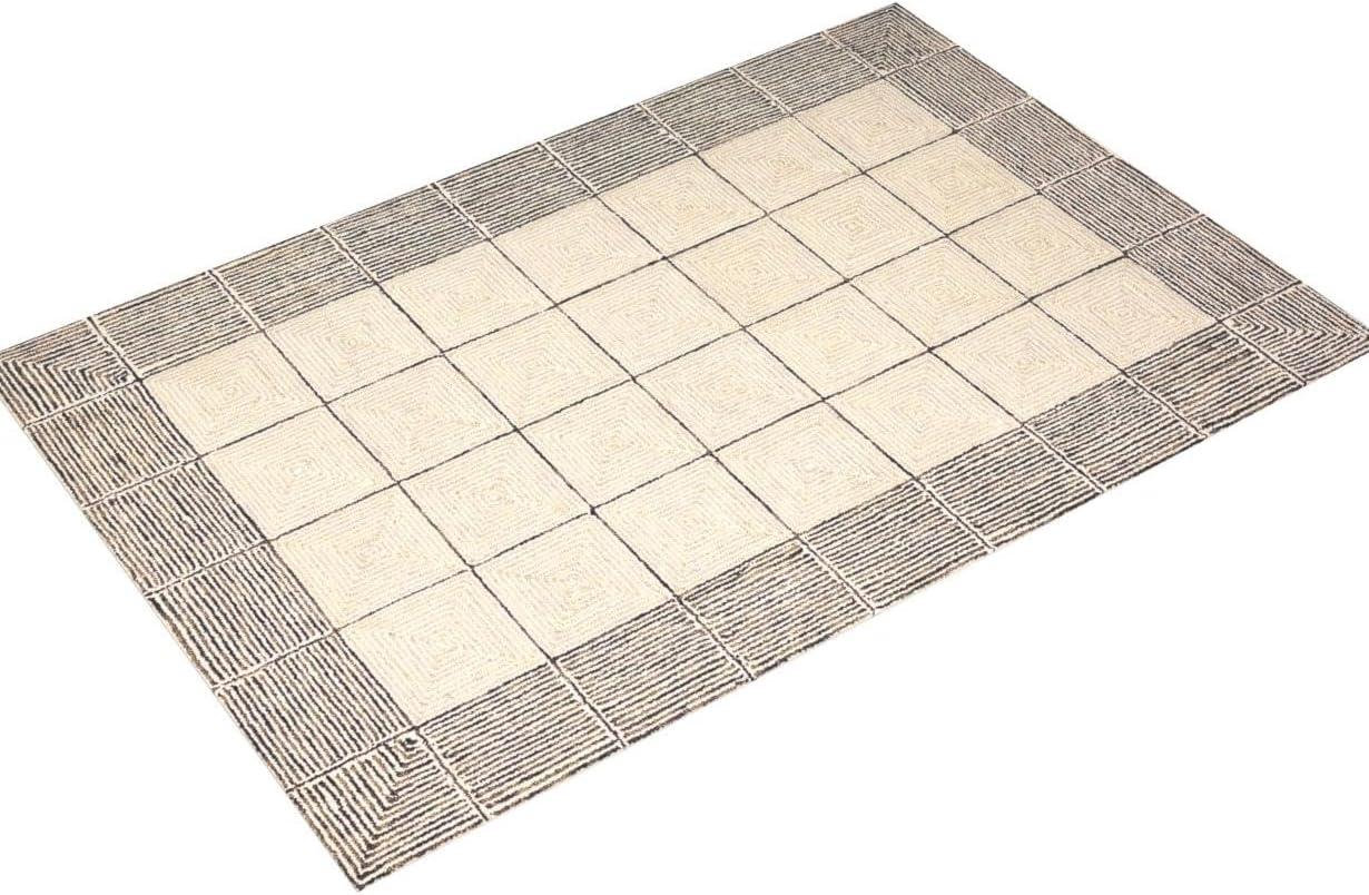 Chris Loves Julia x Loloi Francis Collection FRA-02 Cream / Black, ContemporaryArea Rug