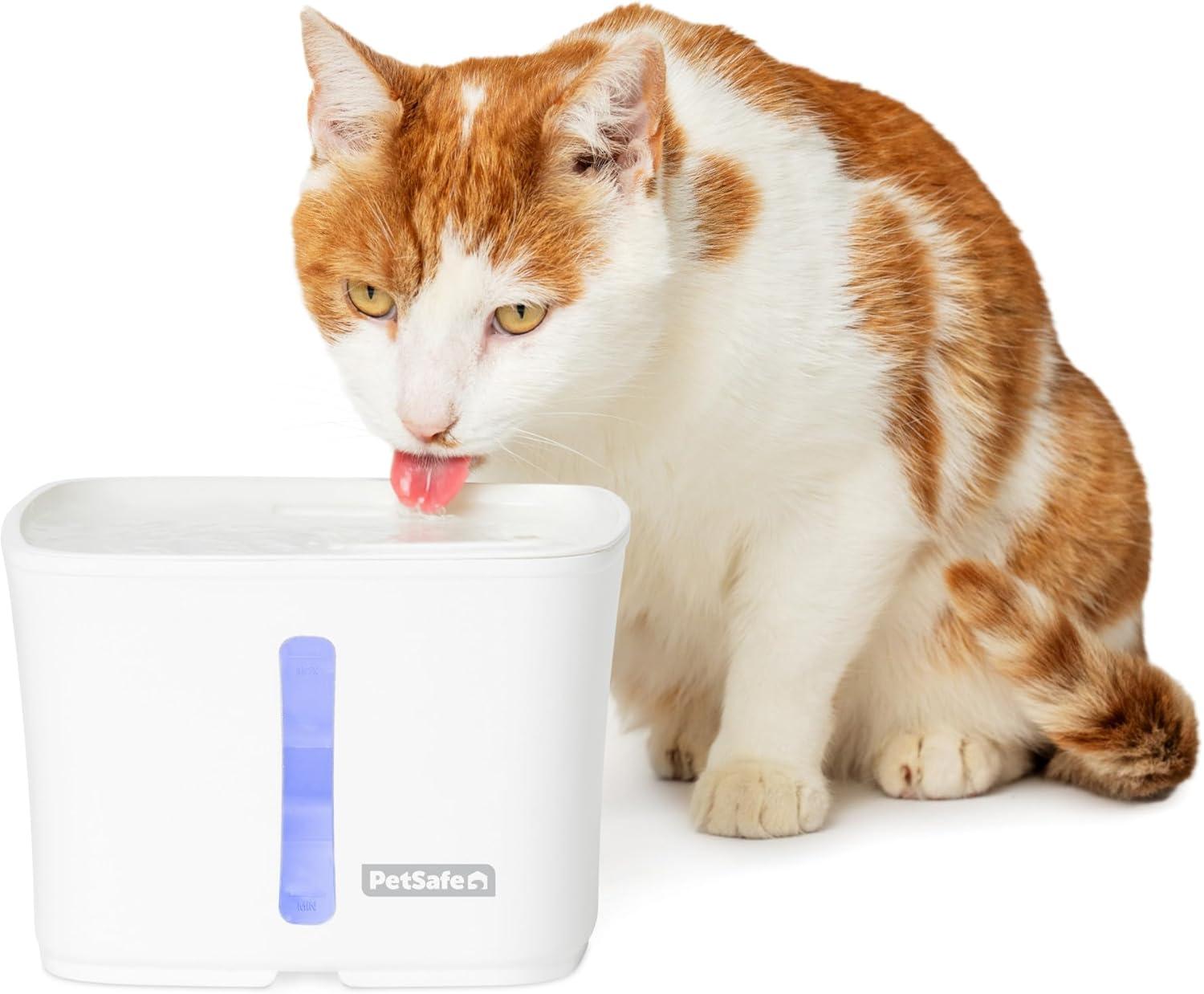 PetSafe 64 oz White Plastic Pet Water Fountain