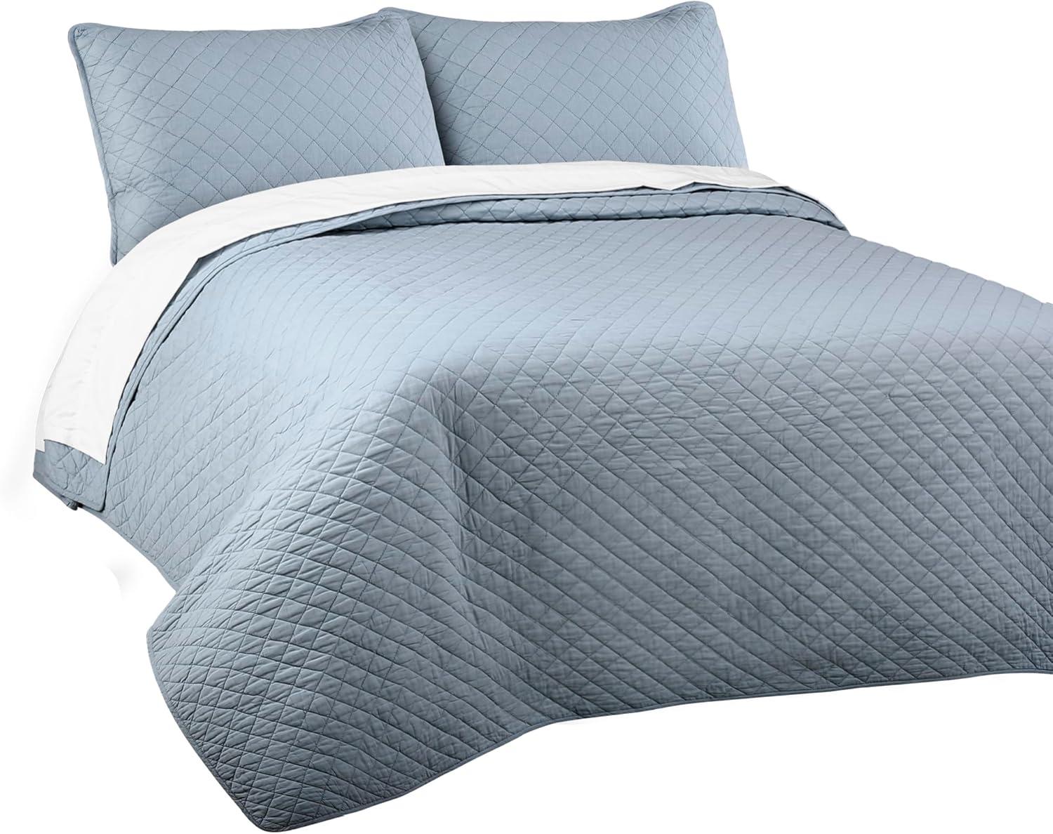 Lush Decor Ava Diamond Standard Cotton Modern & Contemporary Quilt Set