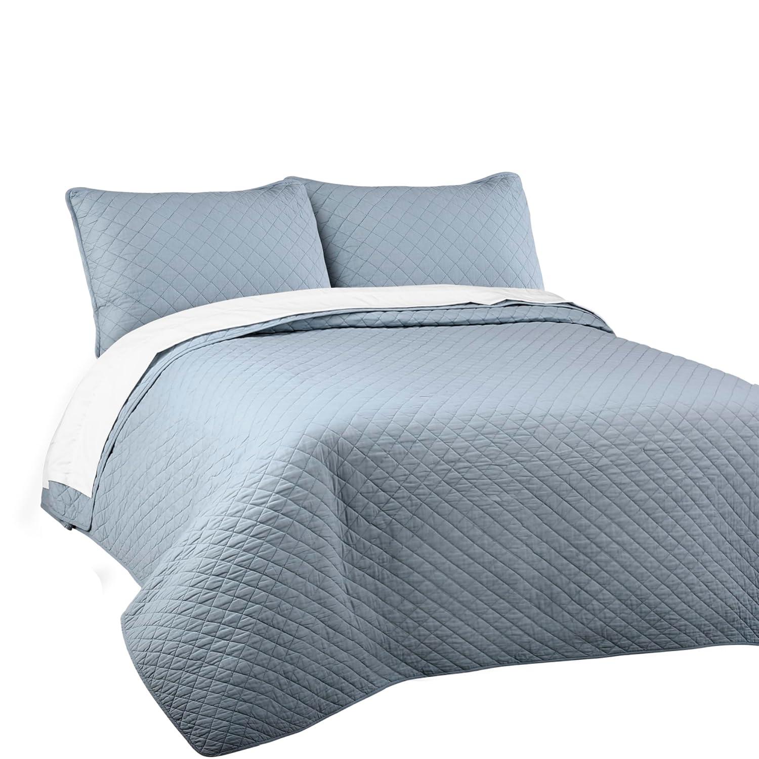 Lush Decor Ava Diamond Standard Cotton Modern & Contemporary Quilt Set