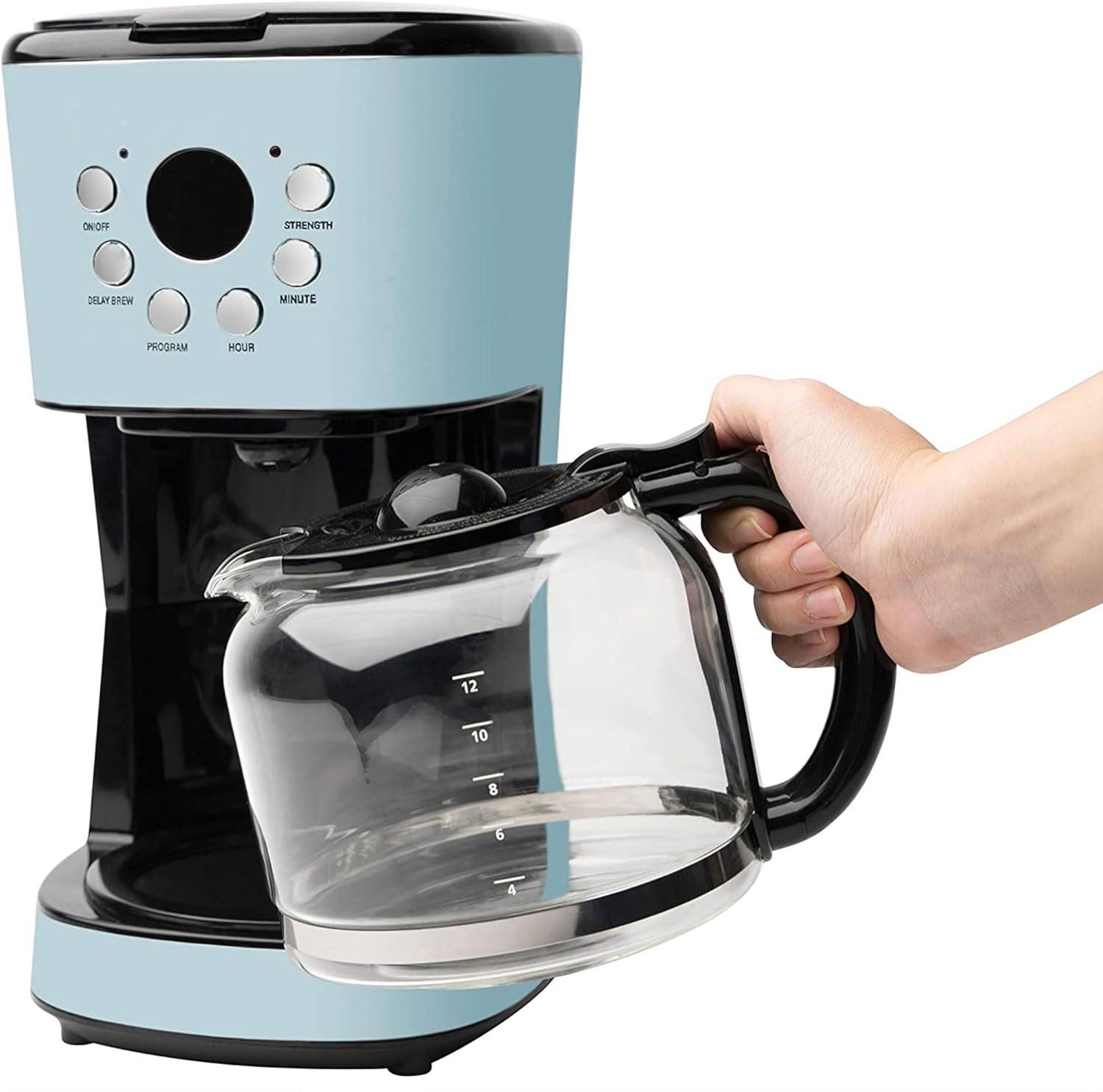 Haden Coffee Machine, 12 Cup Programmable Drip Coffee Maker