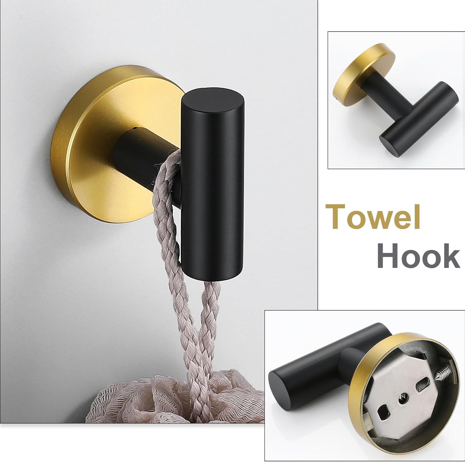 4 - Piece Bathroom Hardware Set