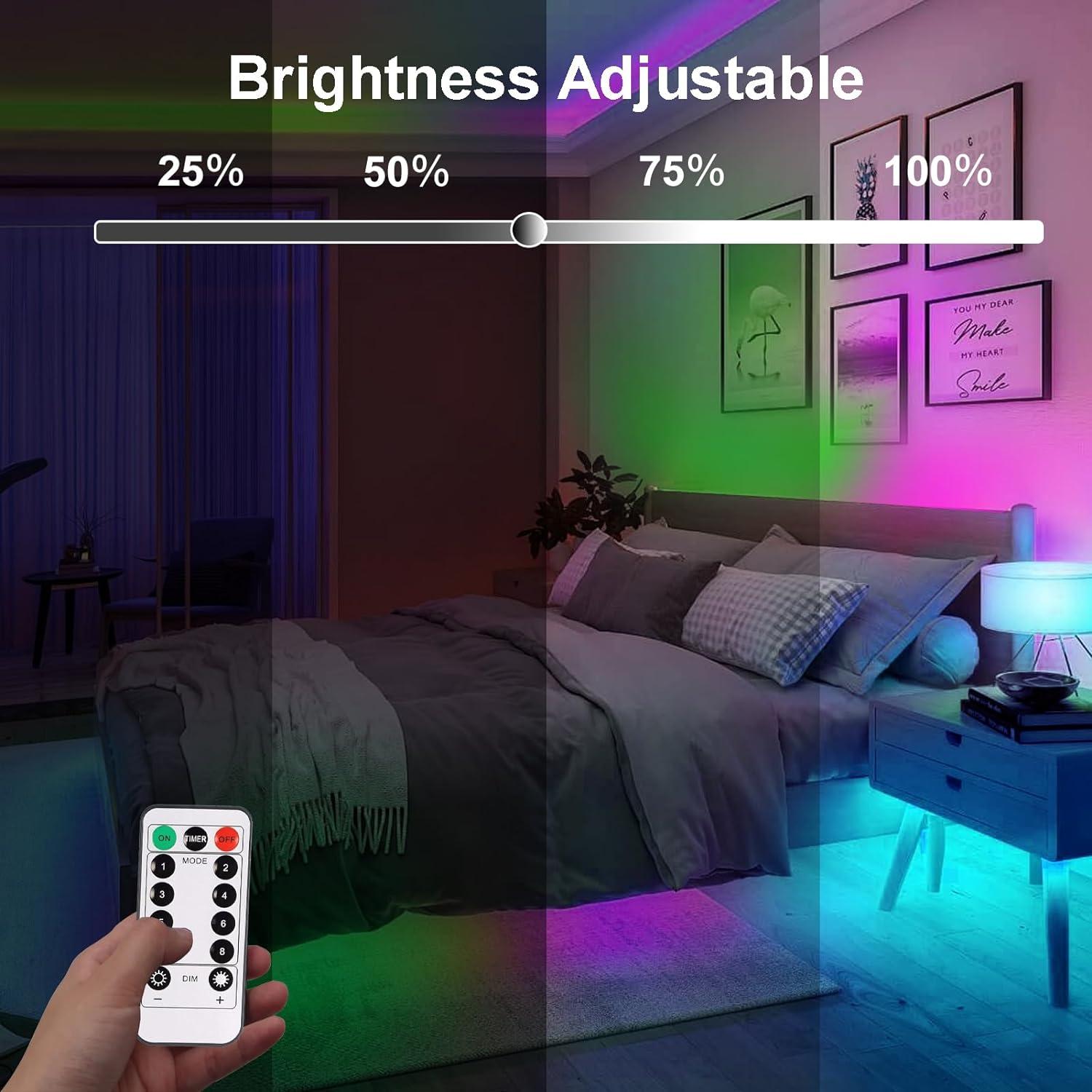 Smart Direct Indoor/Outdoor 3M Battery Operated Led Strip Lights