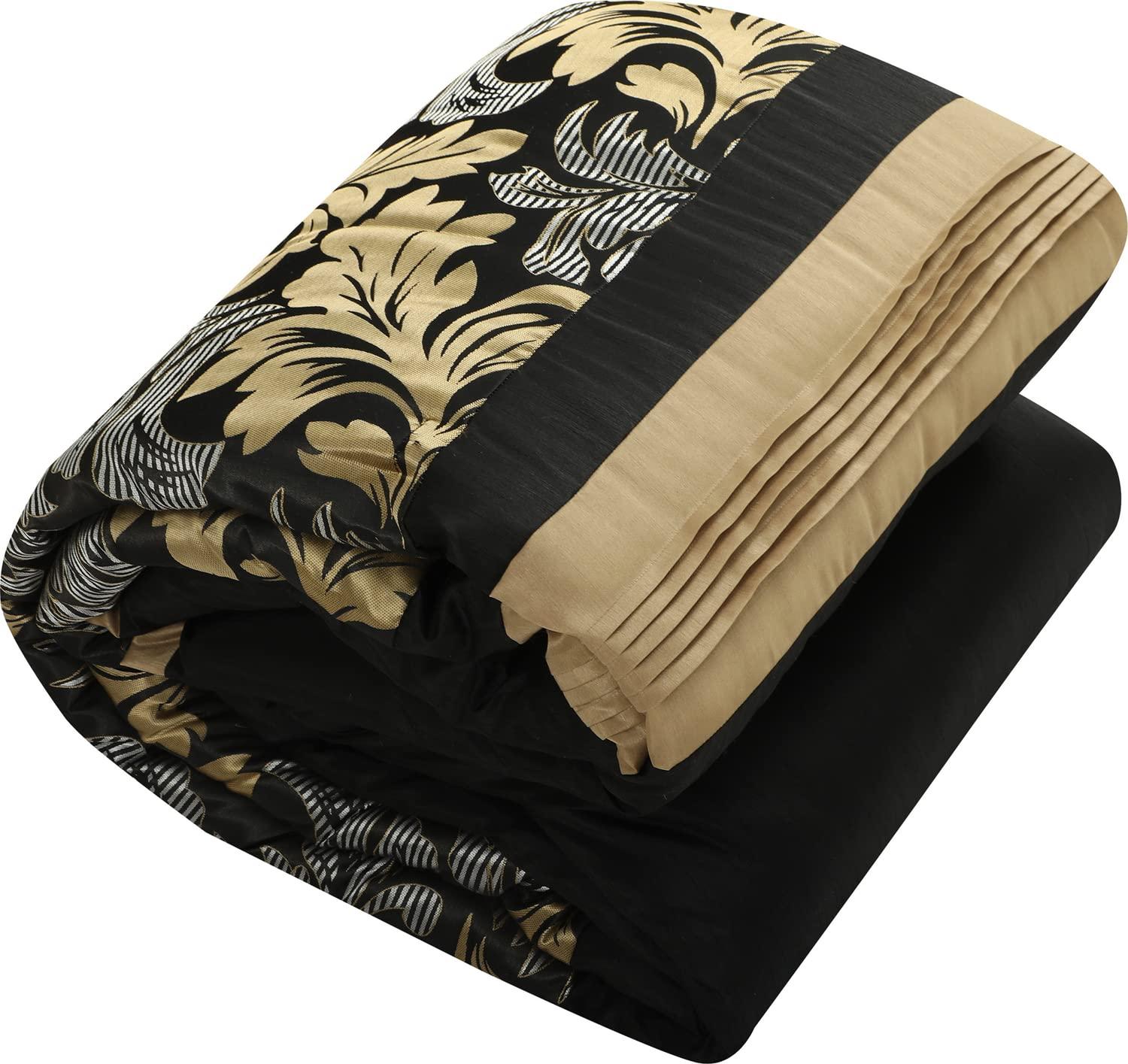 Nanshing America, Inc Kath 7 Piece Microfiber Modern & Contemporary Comforter Set