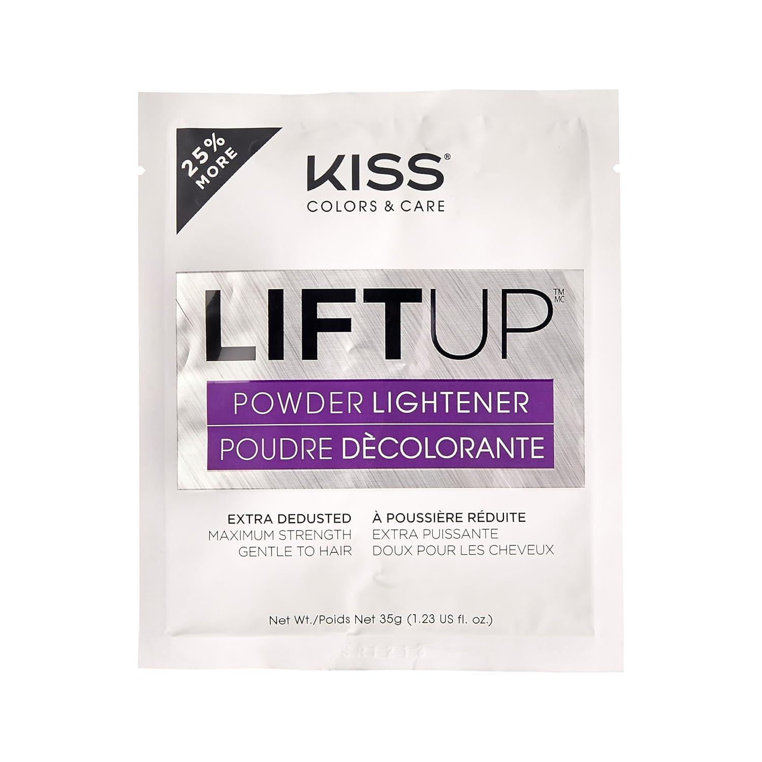KISS Colors & Care Maximum Strength Lift-Up Complete Bleach Toner Kit – Ice