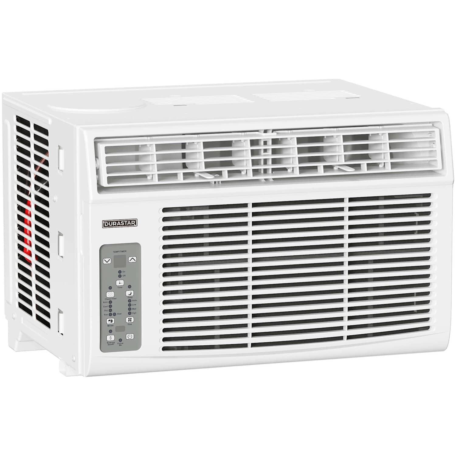 Durastar Durastar 12,000 BTU 230V Window Air Conditioner with 11000 BTU Supplemental Heating and Remote Control
