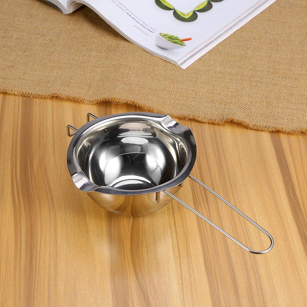 Haofy Stainless Steel Double Boiler Pots Universal Chocolate Butter Melting Pot Pan Milk Bowl Double Boiler Kitchen