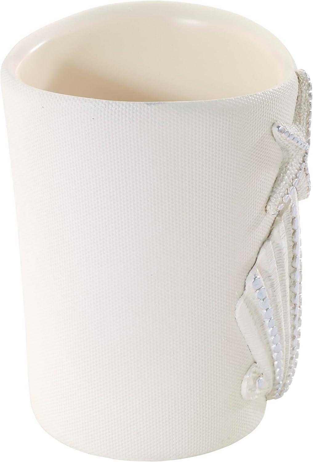 Sequin Shells Tumbler Ivory