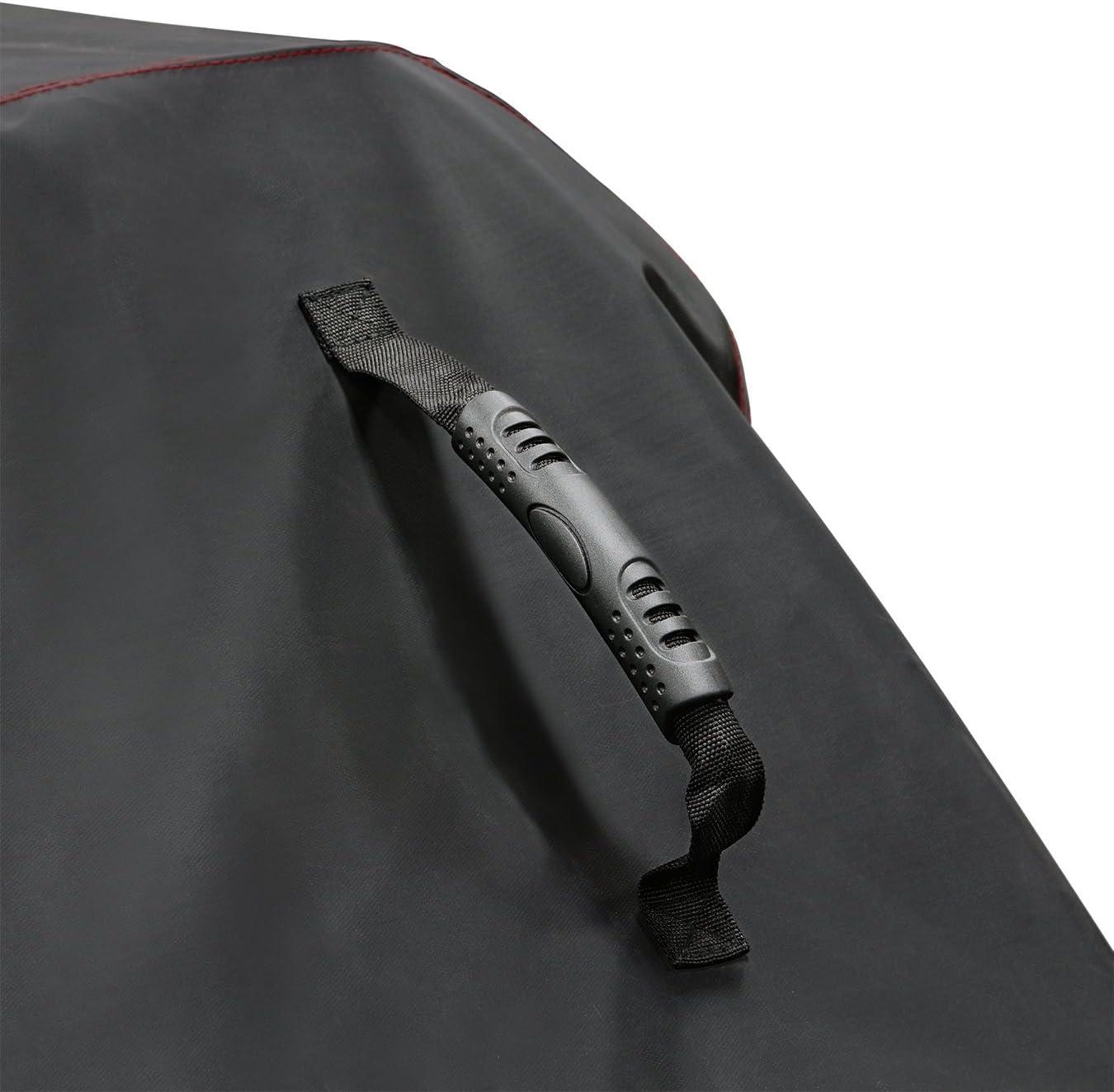 Small Black PVC and Polyester Grill Cover