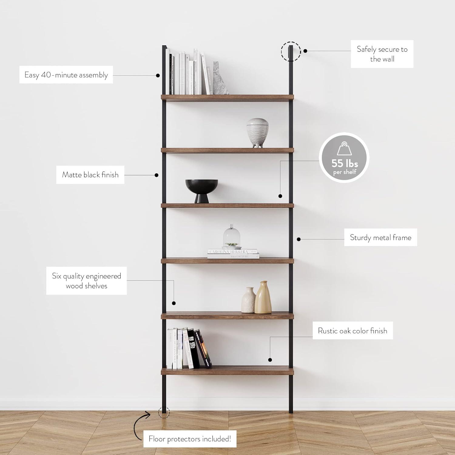 Nathan James Theo Ladder Bookcase