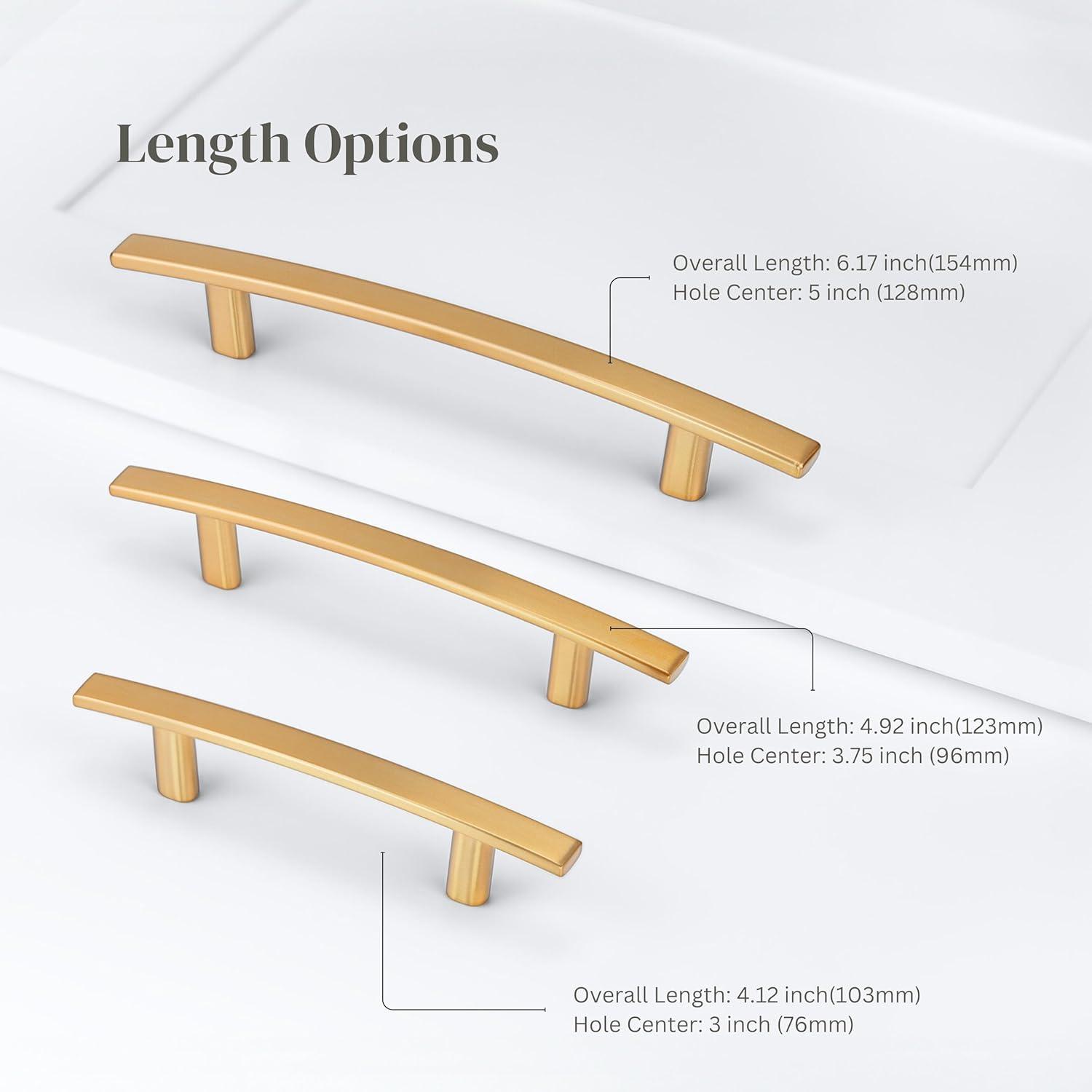 HESTIA HARDWARE Classic Collection  Cabinet and Drawer Arch Pull (Set of 10)