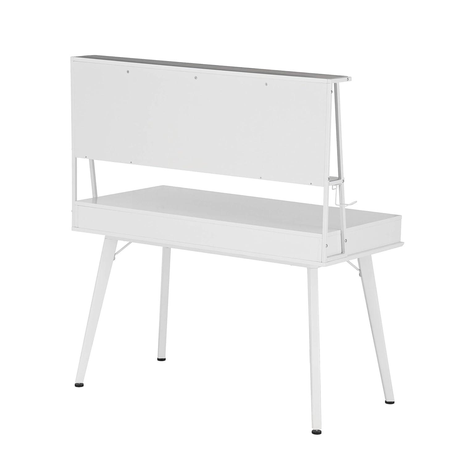 Computer Desk with Storage, Hutch & Magnetic Board - Techni Mobili