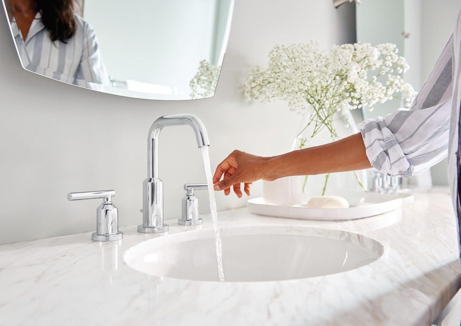 Moen Gibson Two-Handle Widespread Bathroom Faucet Trim Kit, Valve Required