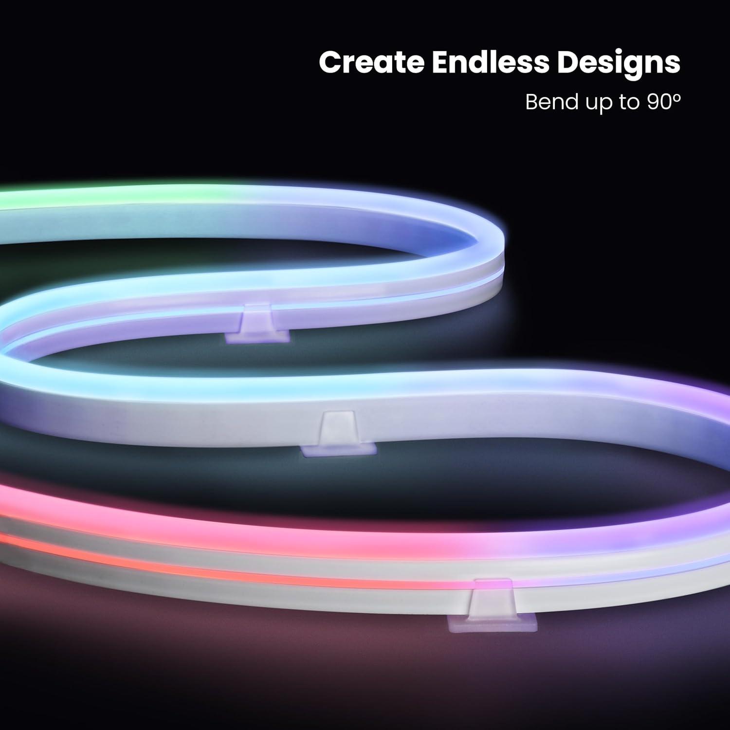 Feit Electric 10FT Smart Color-Changing Neon Flex Rope Light