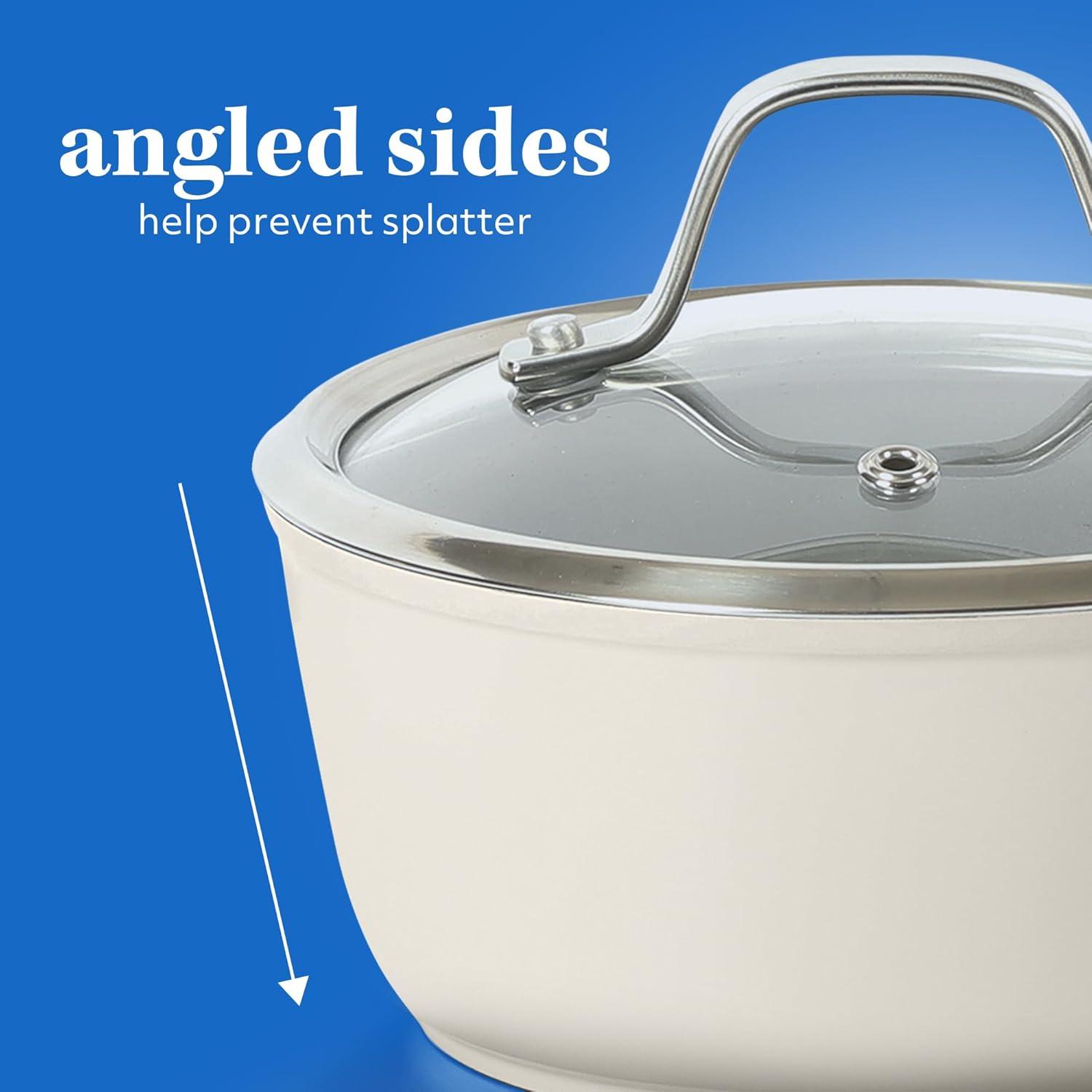 Sur La Table Kitchen Essentials 10 - Piece Non-Stick Aluminum Cookware Set