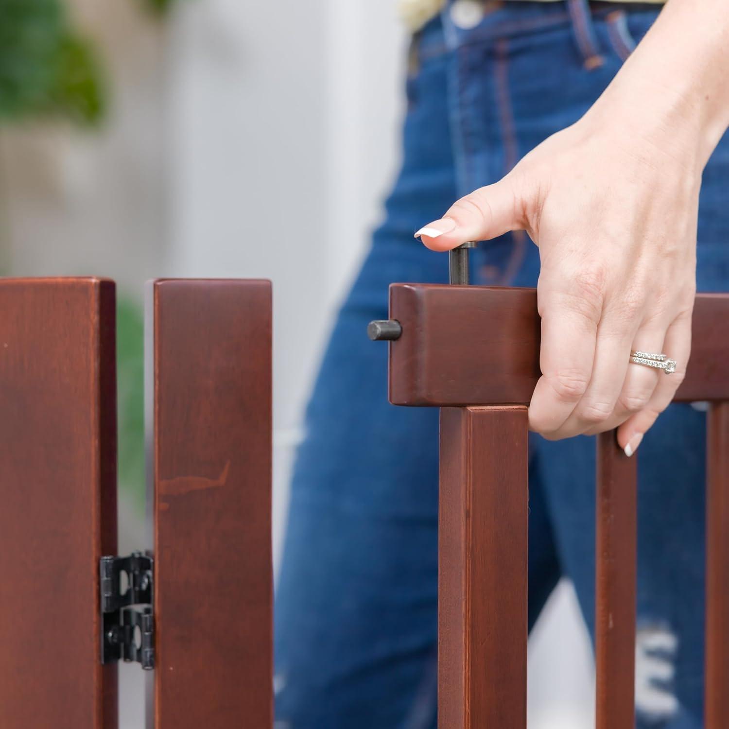 Primetime Petz 360 Configurable Pet Gate with Door 24" Secure Boundaries and Peace of Mind, Ensuring Safety and Freedom for Your Furry Friends