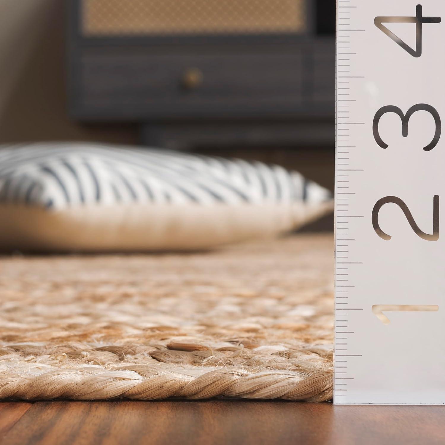 Natural Fiber NF925 Hand Woven Indoor Area Rug - Natural - 5'x8' - Safavieh.